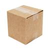 4,5х4,5х4,5х4,5 см единична гофрирана кутия от крафт