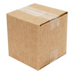 5x5x5 cm единична кутия от велпапе