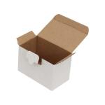 12x7x8 cm Готова бяла кутия Американска ключалка