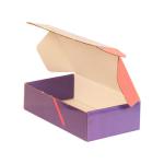 14x8x4 cm кутия за офсетов печат морско синьо бургундско зелено на ивици