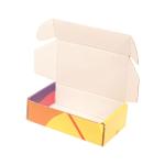 14x8x4 cm кутия офсетов печат жълто оранжево