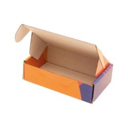 14x8x4 cm кутия офсетов печат оранжево морско синьо