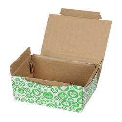 15,5x11x7,5 cm Кутия Зелен модел за пазаруване