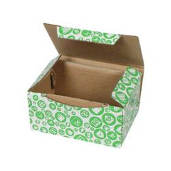 15,5x11x7,5 cm Кутия Зелен модел за пазаруване