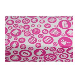 15,5x11x7,5 cm Кутия Pink Shopping Patterned