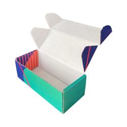 18x7,5x6 cm Кутия Зелен Морски син Розов офсетов печат