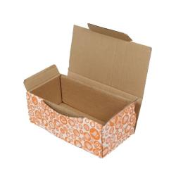 22,5х12х8 cm Кутия с оранжева шарка