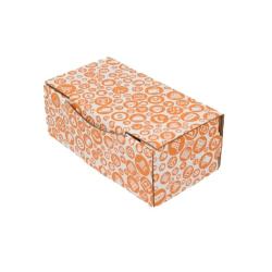 22,5х12х8 cm Кутия с оранжева шарка