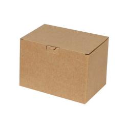 Кутия за чаши с разделител 25x17x17 cm - Крафт - 6 отделения