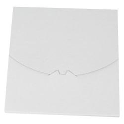 27x27x3,5 cm Кутия за тениски за превоз на товари, бяла