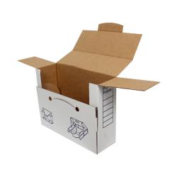 32x12x24 cm Архивна кутия бяла