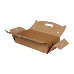 40x21,5x10 cm Lahmacun Box Kraft