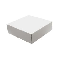 Кутия за електронна търговия 40x40x12 cm - 4 точки - бяла