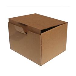 21x18x14 cm Готова кутия Kraft Ziplock