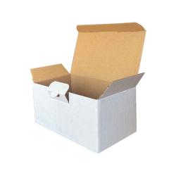 17,5x10x8,5 cm Готова бяла кутия