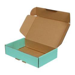 24x16,5x6 cm Готова заключена кутия Тюркоаз