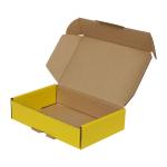 24x16,5x6 cm Предварително заключена кутия Жълта