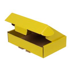 24x16,5x6 cm Предварително заключена кутия Жълта