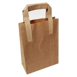 Картонена чанта с размери 24x18x8 cm