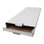 20,5х4,5х62,5 см Бяла кутия