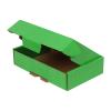 24x16,5x6 cm Предварително заключена кутия Зелена
