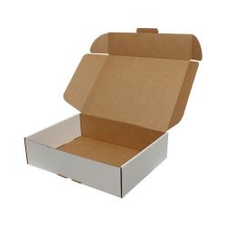 40x30x10 cm Готова заключена кутия, бяла