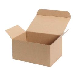 17.5x12x9 cm Кутия за доставка на електронна търговия Крафт 3 Point Box