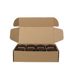 Кутия с отделения от крафт с размери 20x9,5x5,4 cm