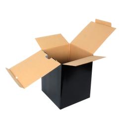 25x24x30,5 cm Черна картонена кутия