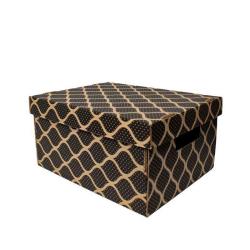 35x27x18cm Черна кутия - Кутия с цип Kraft