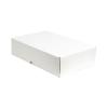 43,5х30,5х13,5 cm Кутия A3, бяла, двойно гофрирана
