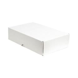 43,5х30,5х13,5 cm Кутия A3, бяла, двойно гофрирана