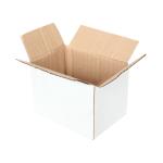 10x7x7 cm Бяла пратка от двойно велпапе