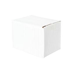 10x7x7 cm Бяла пратка от двойно велпапе